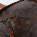 LOUIS VUITTON Monogram Saumur 35 Shoulder Bag M42254 LV Auth 184676-17