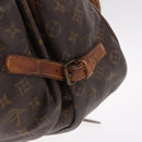 LOUIS VUITTON Monogram Saumur 35 Shoulder Bag M42254 LV Auth 184676-21