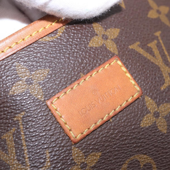 LOUIS VUITTON Monogram Saumur 35 Shoulder Bag M42254 LV Auth 184676