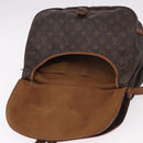 LOUIS VUITTON Monogram Saumur 35 Shoulder Bag M42254 LV Auth 184676-25
