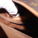 LOUIS VUITTON Monogram Saumur 35 Shoulder Bag M42254 LV Auth 184676-12