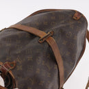 LOUIS VUITTON Monogram Saumur 35 Shoulder Bag M42254 LV Auth 184676-6