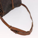 LOUIS VUITTON Monogram Saumur 35 Shoulder Bag M42254 LV Auth 184676-8
