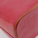 LOUIS VUITTON Monogram Vernis Houston Hand Bag Fran Boise M9132F LV Auth 184678V-8