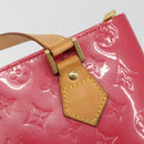 LOUIS VUITTON Monogram Vernis Houston Hand Bag Fran Boise M9132F LV Auth 184678V-9