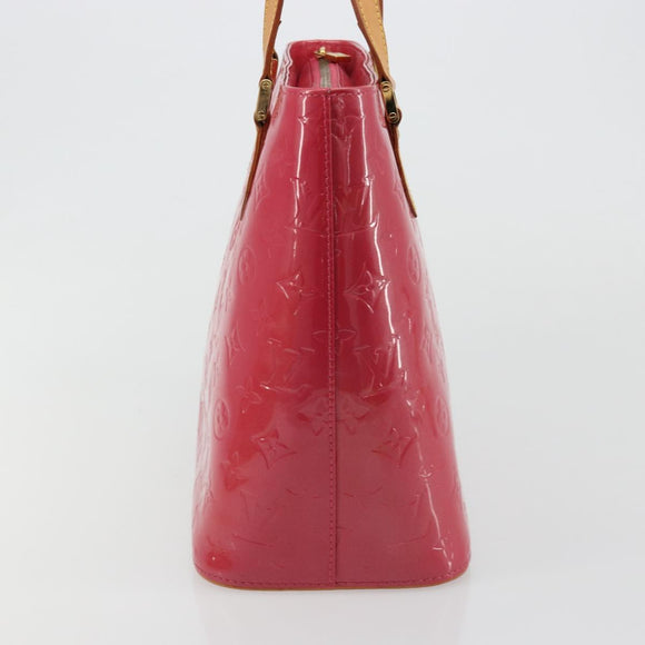 LOUIS VUITTON Monogram Vernis Houston Hand Bag Fran Boise M9132F LV Auth 184678V