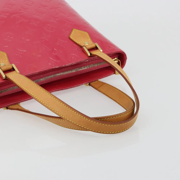 LOUIS VUITTON Monogram Vernis Houston Hand Bag Fran Boise M9132F LV Auth 184678V
