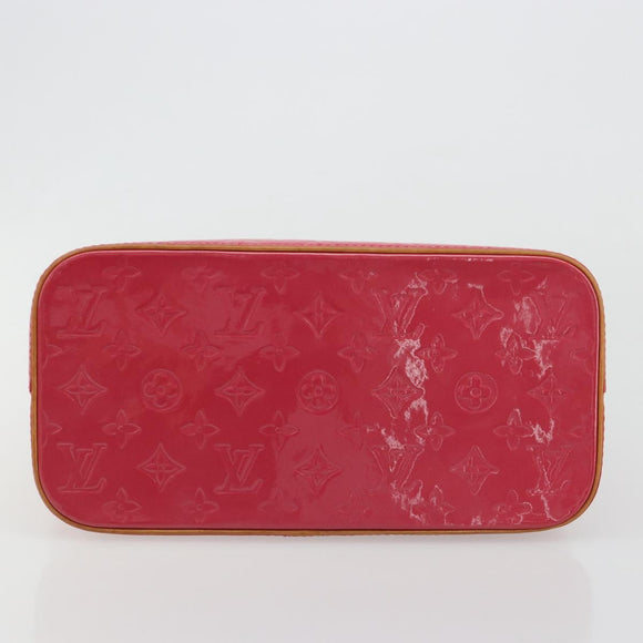 LOUIS VUITTON Monogram Vernis Houston Hand Bag Fran Boise M9132F LV Auth 184678V