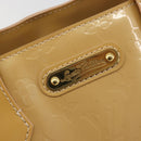 LOUIS VUITTON Vernis Wilshire PM Hand Bag Rose Flow Lantern M91642 Auth 184679-19
