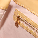 LOUIS VUITTON Vernis Wilshire PM Hand Bag Rose Flow Lantern M91642 Auth 184679-23