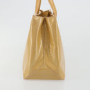 LOUIS VUITTON Vernis Wilshire PM Hand Bag Rose Flow Lantern M91642 Auth 184679-3