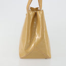 LOUIS VUITTON Vernis Wilshire PM Hand Bag Rose Flow Lantern M91642 Auth 184679-4