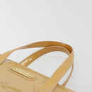 LOUIS VUITTON Vernis Wilshire PM Hand Bag Rose Flow Lantern M91642 Auth 184679-14