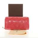 LOUIS VUITTON Vernis Zippy Wallet Wallet Fran Boise M9147F LV Auth 184680V-22
