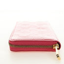 LOUIS VUITTON Vernis Zippy Wallet Wallet Fran Boise M9147F LV Auth 184680V-4