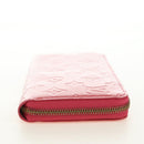 LOUIS VUITTON Vernis Zippy Wallet Wallet Fran Boise M9147F LV Auth 184680V-5
