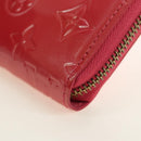 LOUIS VUITTON Vernis Zippy Wallet Wallet Fran Boise M9147F LV Auth 184680V-9