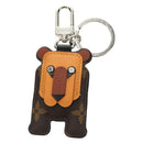 LOUIS VUITTON Monogram Porte Cles Animal Tiger Bag Charm MP1996 LV Auth 184681M-13
