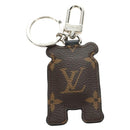 LOUIS VUITTON Monogram Porte Cles Animal Tiger Bag Charm MP1996 LV Auth 184681M-5