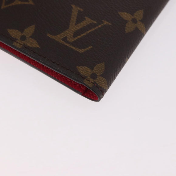 LOUIS VUITTON Monogram Couverture Passpole NM Passport Case LV Auth 184684