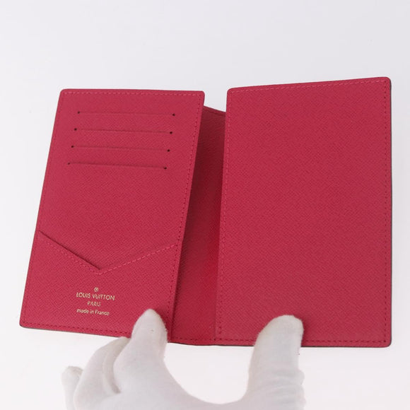 LOUIS VUITTON Monogram Couverture Passpole NM Passport Case LV Auth 184684