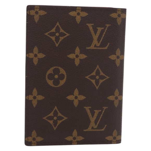 LOUIS VUITTON Monogram Couverture Passpole NM Passport Case LV Auth 184684