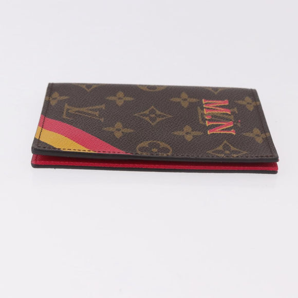 LOUIS VUITTON Monogram Couverture Passpole NM Passport Case LV Auth 184684