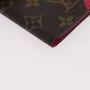 LOUIS VUITTON Monogram Couverture Passpole NM Passport Case LV Auth 184684-7