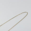 Christian Dior Heart Cannage Chain Shoulder Phone Leather White Auth 184688A-15