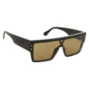 LOUIS VUITTON Sunglasses plastic Black Z1671E LV Auth 184690M-1