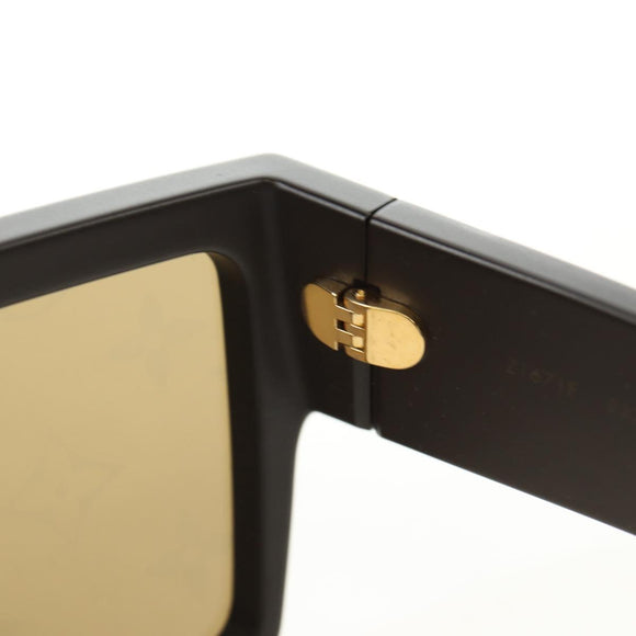 LOUIS VUITTON Sunglasses plastic Black Z1671E LV Auth 184690M