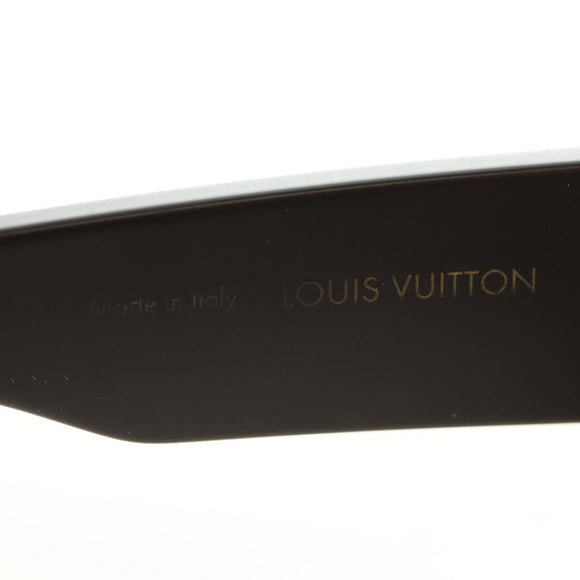 LOUIS VUITTON Sunglasses plastic Black Z1671E LV Auth 184690M
