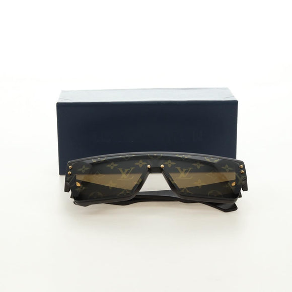 LOUIS VUITTON Sunglasses plastic Black Z1671E LV Auth 184690M