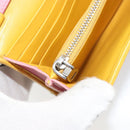 Miu Miu Matelasse Chain Shoulder Bag Leather Pink Silver Auth 184694-20
