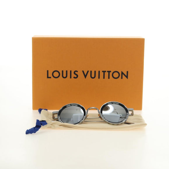 LOUIS VUITTON Supervision Metal Round Sunglasses metal Z2223U LV Auth 184695SAM