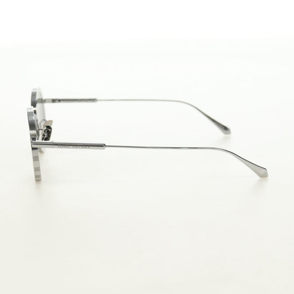 LOUIS VUITTON Supervision Metal Round Sunglasses metal Z2223U LV Auth 184695SAM