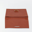 LOUIS VUITTON Epi Jena Clutch Bag Brown M52723 LV Auth 184698-8