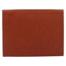 LOUIS VUITTON Epi Jena Clutch Bag Brown M52723 LV Auth 184698-2