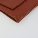 LOUIS VUITTON Epi Jena Clutch Bag Brown M52723 LV Auth 184698-14