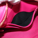 CELINE Shoulder Bag Leather Pink Gold Auth 184700V-24