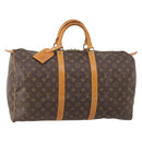 LOUIS VUITTON Monogram Keepall 50 Boston Bag M41426 LV Auth 184701A-1