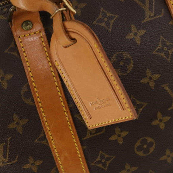 LOUIS VUITTON Monogram Keepall 50 Boston Bag M41426 LV Auth 184701A
