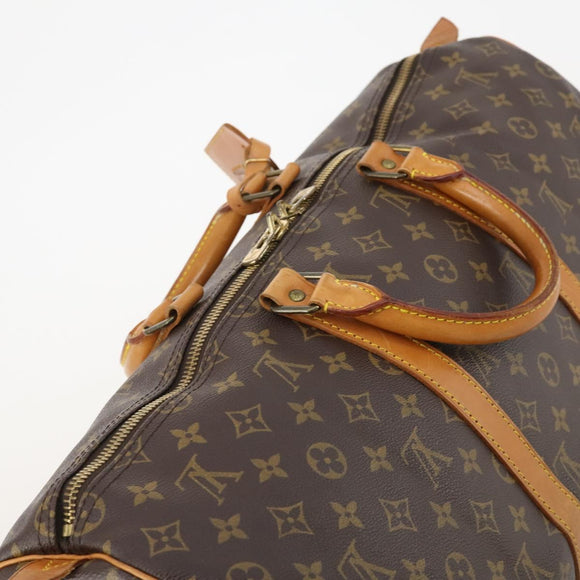 LOUIS VUITTON Monogram Keepall 50 Boston Bag M41426 LV Auth 184701A