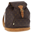 LOUIS VUITTON Monogram Montsouris MM Backpack M51136 LV Auth 184703-1