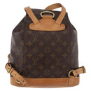 LOUIS VUITTON Monogram Montsouris MM Backpack M51136 LV Auth 184703-2