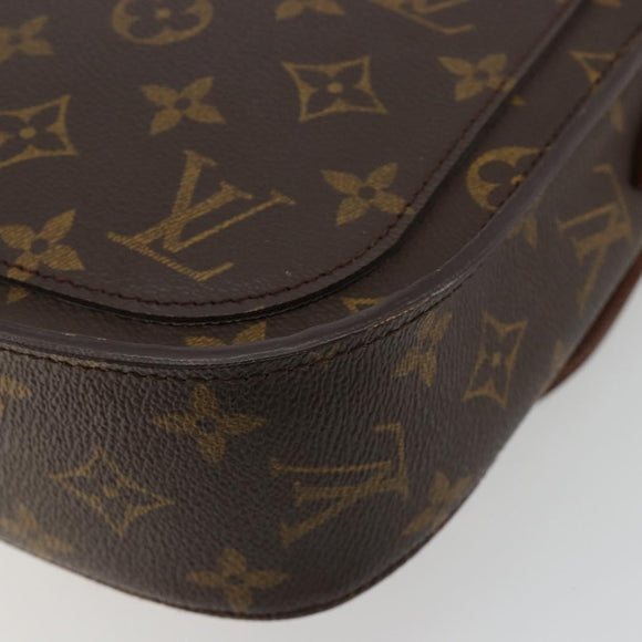 LOUIS VUITTON Monogram Saint Cloud GM Shoulder Bag M51242 LV Auth 184705