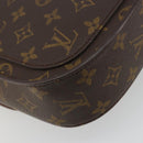 LOUIS VUITTON Monogram Saint Cloud GM Shoulder Bag M51242 LV Auth 184705-13
