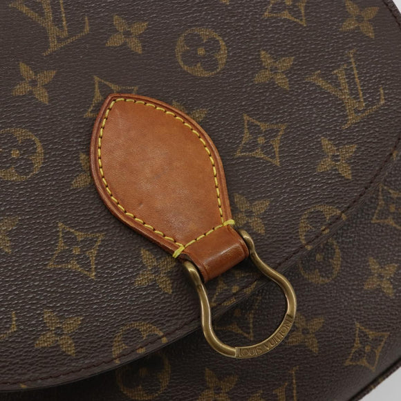 LOUIS VUITTON Monogram Saint Cloud GM Shoulder Bag M51242 LV Auth 184705