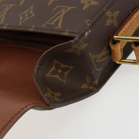 LOUIS VUITTON Monogram Saint Cloud GM Shoulder Bag M51242 LV Auth 184705