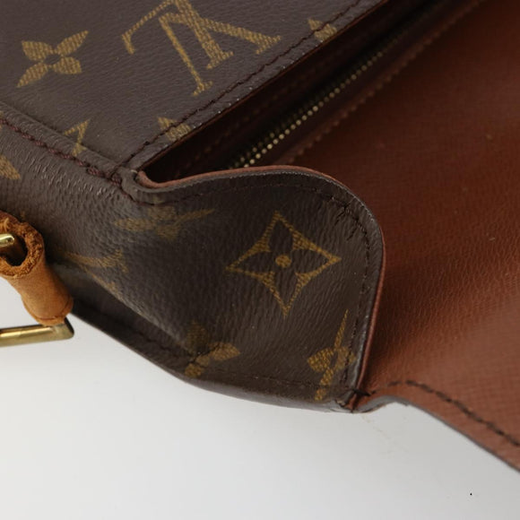 LOUIS VUITTON Monogram Saint Cloud GM Shoulder Bag M51242 LV Auth 184705